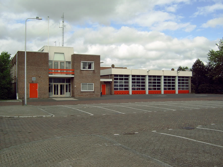 De kazerne in Voorschoten.